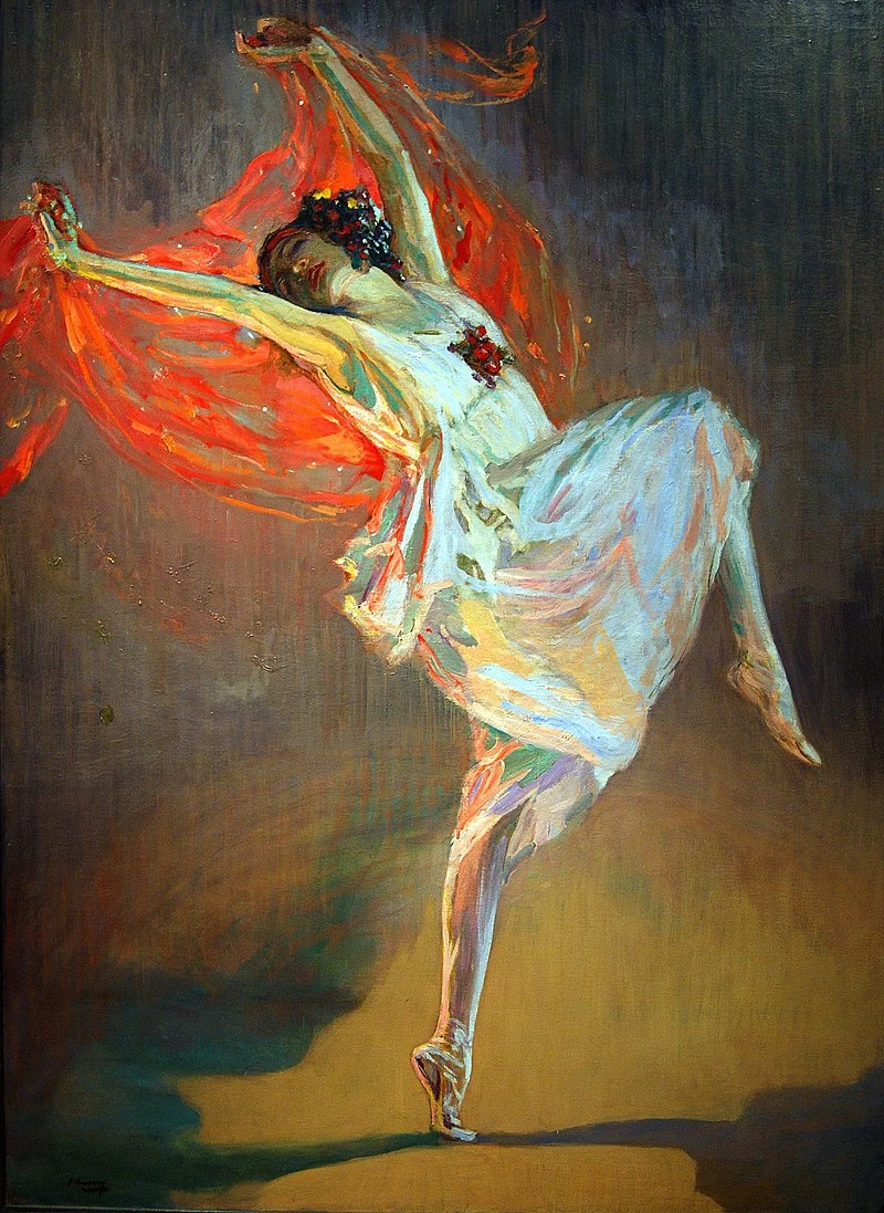 La ballerina Anna Pavlova